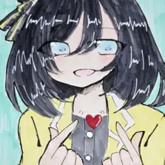 手描き アナログ イラスト レゼ ファンアート - メルカリ