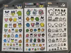 【正規品】大人気たまごっち！ 4サイズステッカー カラードット ドット 3セット