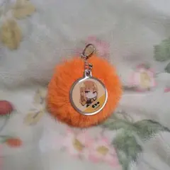 カラフルピーチ からぴち えと ファーチャーム キーホルダー