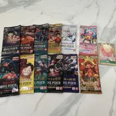 ワンピースカード　未開封パック12種