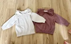 ZARA キッズ ニット 2点セット 92cm 女の子 まとめ売り
