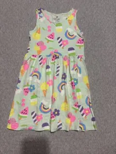 H&M アイスクリーム柄 ノースリーブ 원피스 122/128cm