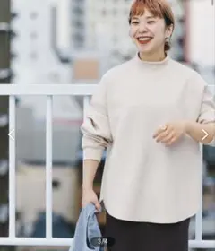 ライトダンボールハイネックトップス