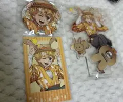 鬼滅の刃 AGF 2023 卯年 兎年 アクリルスタンド チェキ 缶バ 我妻善逸