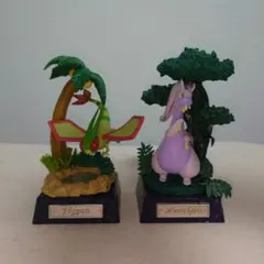 ポケモン POCKET STATUE ドラゴンタイプ ［フライゴン＆ヌメルゴン］