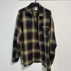 COTTON チェック柄ネルシャツ Lサイズ