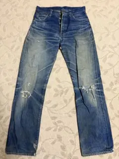 雰囲気◎90s Levi's 702XX w31 ヒゲ ハチノス 赤耳 BIGE - メルカリ
