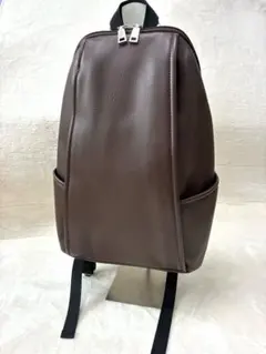 GIORGIO グッシオ イタリー　PUレザー リュックサック　チョコレート色