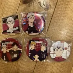 ハイキュー 缶バッジ 昼休憩 宮治 - メルカリ