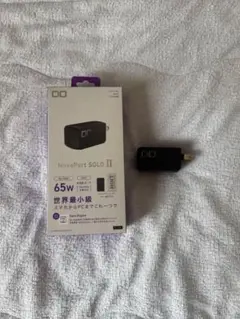 CIO NovCIO NovaPort SOLOⅡ 65W USB-C急速充電器