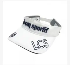 le coq sportif レディースバイザー LCS ホワイト