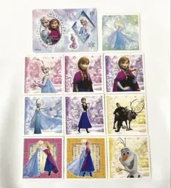 匿名配送★アナと雪の女王シールステッカー11枚キラキラエルサオラフディズニー