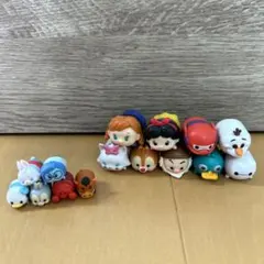ディズニーキャラクター ツムツム　ソフビ15体セット