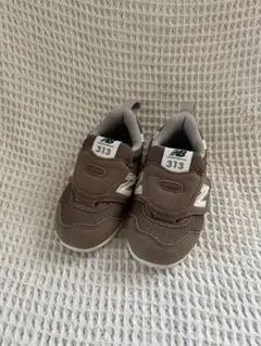 【極美品♡】New Balance 313 ベビーシューズ ブラウン　ベージュ系