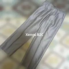 Xenos B2C　アンジェロジャパン　メンズ スラックス　シルバーグレー