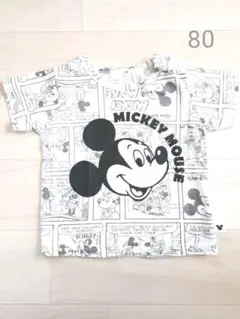 【ディズニー】ミッキー Tシャツ　80