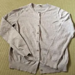ユニクロ カーディガン ライトグレー