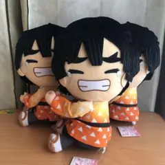 鬼滅の刃 めちゃでかしがみつき　善逸ぬいぐるみ