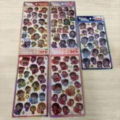 正規品　名探偵コナン うるちゅるPOPシール 5種 セット