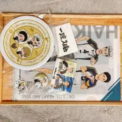 くら寿司　ハイキュー　皿　缶バッジ　カード　クリアファイル　木兎　赤葦　梟谷