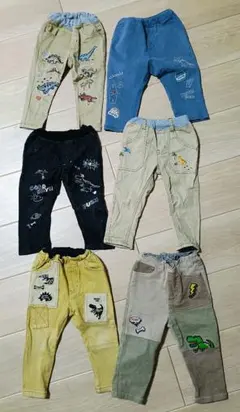 H ✾クレードスコープ　パンツ　6着セット