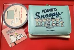 PEANUTS SNOOPY 三つ折り財布 ミニウォレット その1のサムネイル