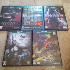 WiiUソフト5本セット