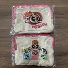 パワーパフガールズ 刺繍ポーチ 2種セット