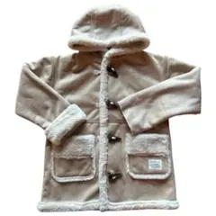 BEAMS mini （110）ダッフルコート風フェイクムートンコート