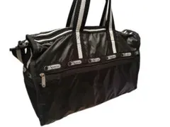 【レスポートサック】 ボストン　ショルダーバッグ　ブラック　黒 美品