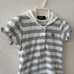 COMME CA ISM ボーダー ワンピース 80cmのサムネイル