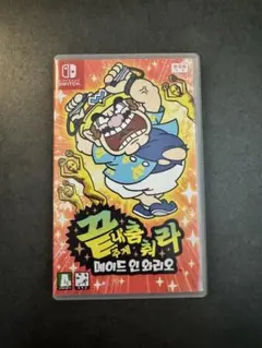 超おどるメイドインワリオ 韓国版 日本語対応 特典ステッカー未使用 美品
