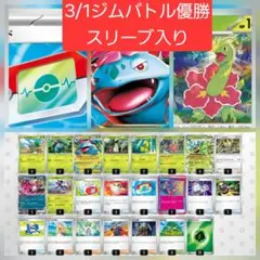 【大特価】メガフシギバナexデッキ　構築済みデッキ