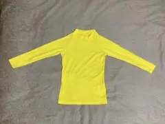 イエロー長袖　アンダーシャツ　130サイズ　VISION QUEST