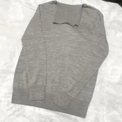 一度着用美品 無印良品 タートルネックセーター S