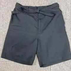 HARE ハレ ハーフパンツ ブラック ウエスト紐付き 美品 シンプル 春夏のサムネイル