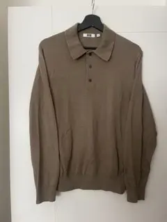 ニット ポロシャツ