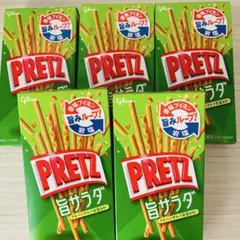 グリコ プリッツ PRETZ 旨サラダ プレッツェル クリスピー 岩塩のサムネイル