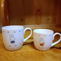 ミッフィー 【ペアマグカップ】 2個入り　箱付き　☆新品・未使用☆