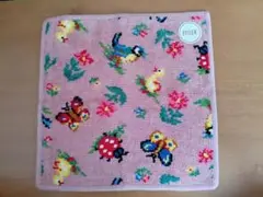 FEILER ハイジハンカチピンクフェイラー テントウ虫青い鳥蝶アヒルのサムネイル