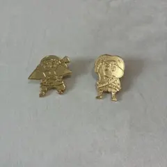 クレヨンしんちゃん ピンバッジ 2個セットのサムネイル