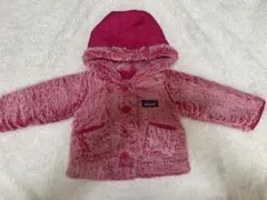 patagonia ピンク フリースアウター 6M