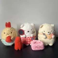 すみっコぐらし「すみっコ弁当」ぬいぐるみ セット売り