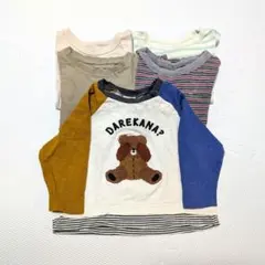 Tシャツ 長袖 まとめ売り 男の子 80 ベルメゾン ユニクロ