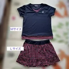 シンプソンスポーツウエア上下セット トップスＭサイズ・スコートLサイズ