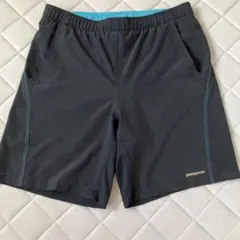 patagonia 黒 ショートパンツ ウエストゴム