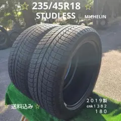 235/45R18スタッドレスタイヤ2019製cnk1382のサムネイル
