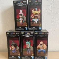 ドラゴンボール ワールドコレクタブルフィギュア 少年期編4 全5種コンプのサムネイル