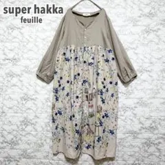 2026年最新】SUPER HAKKA 柄：花柄 レディース 長袖・七分袖 シャツ