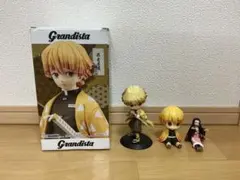 鬼滅 善逸 禰豆子 ぽてっと Grandista Q posket フィギュア
